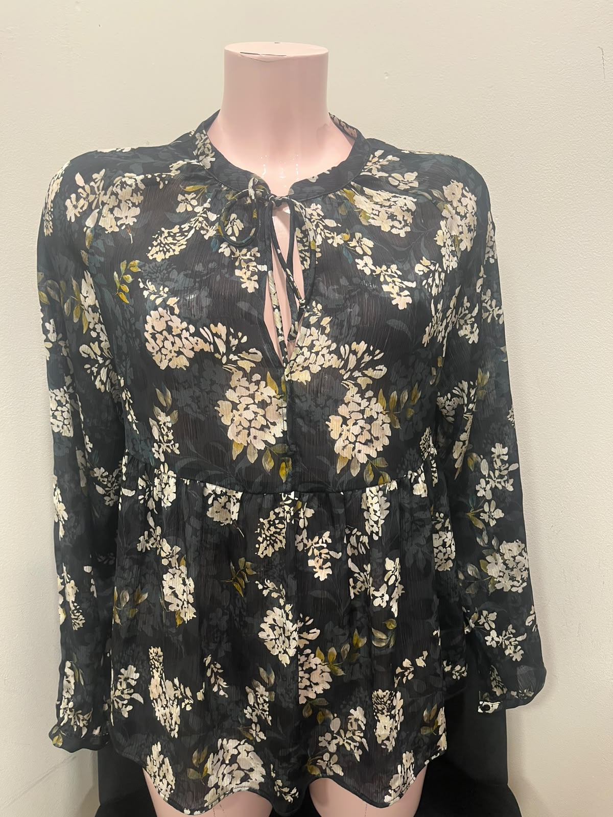 Blouse fleurie - Promod : Taille 42 (P0726-349)
