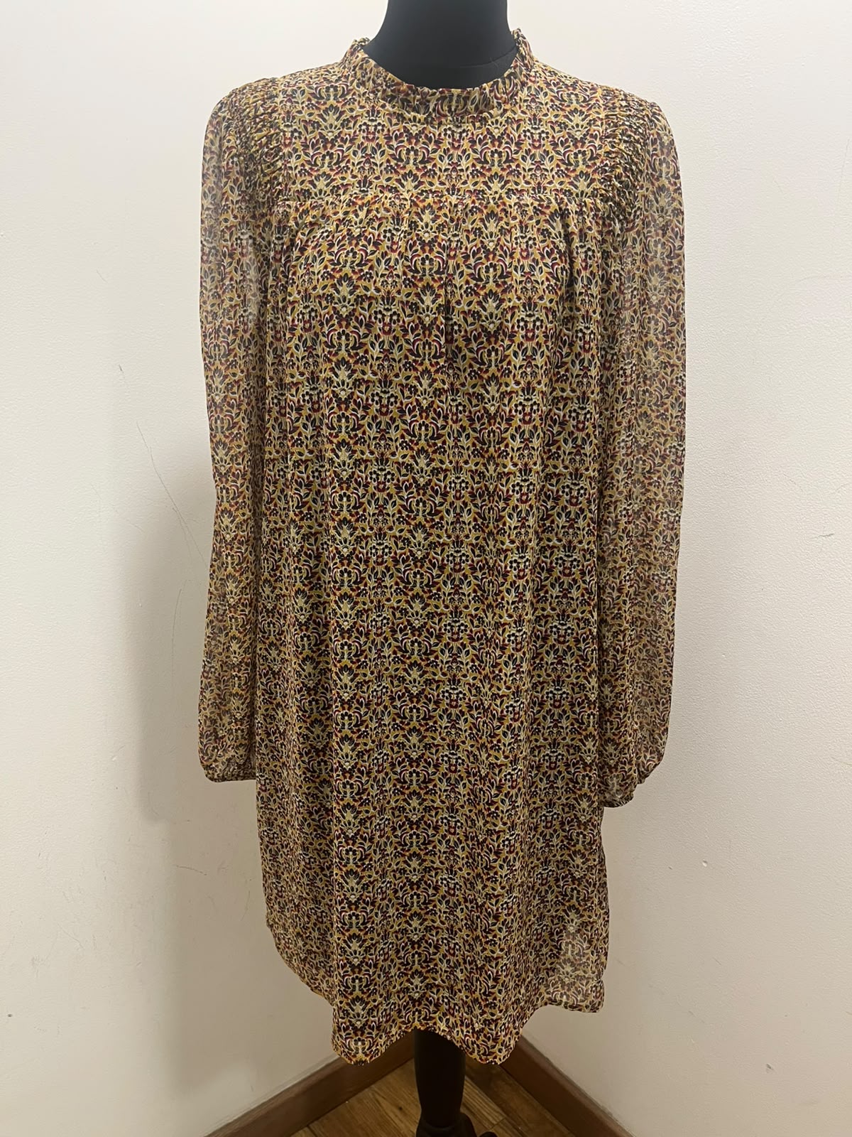 Robe fluide imprimée - Bonobo : Taille XL (P0726-348)
