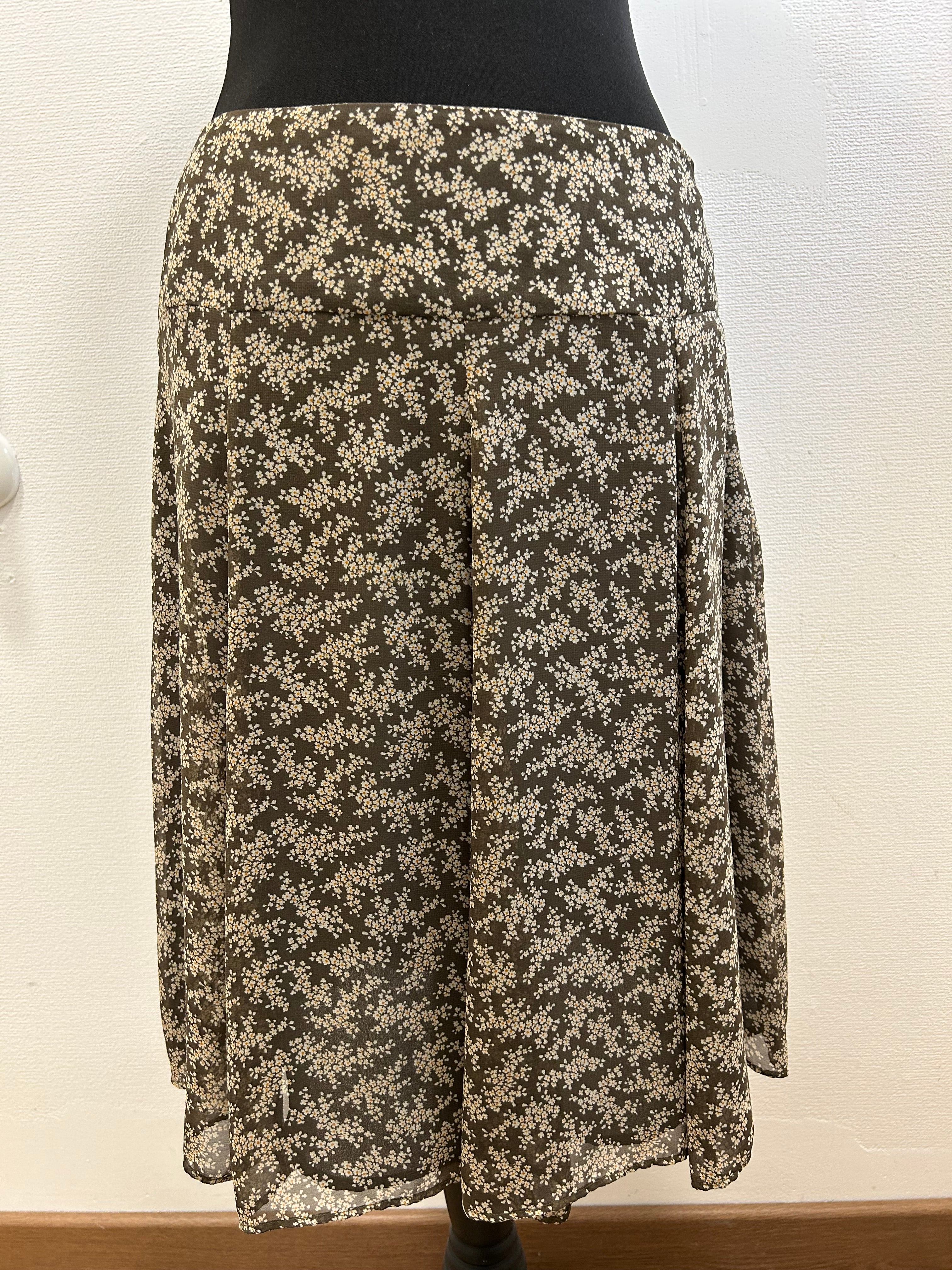 Jupe midi fleurie - Caroll : Taille 38 (P0526-58)