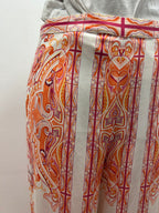 Pantalon fluide motifs - Un jour Ailleurs : Taille 38 (P0526-353)