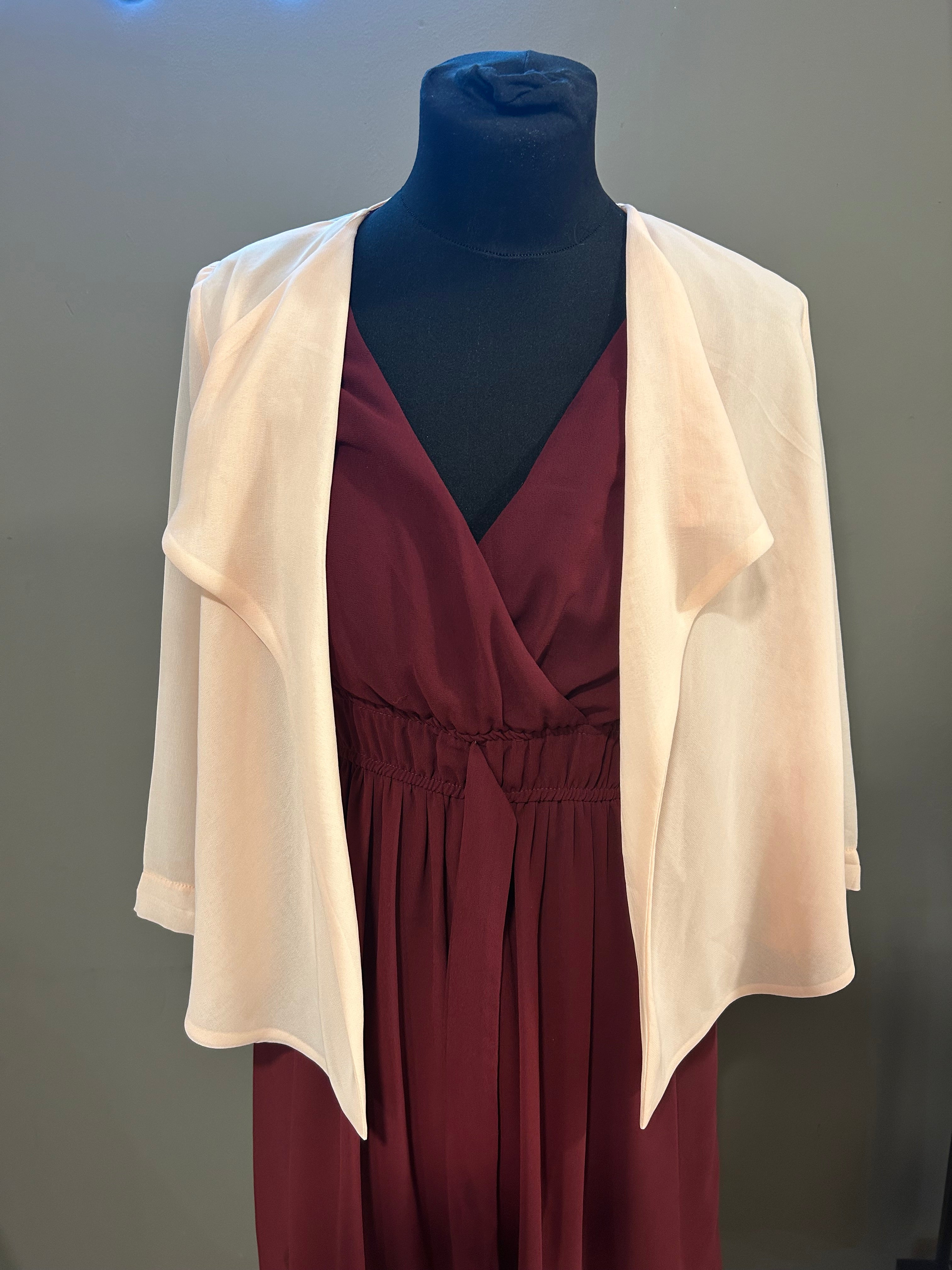 Boléro fluide - Jacqueline Rui : Taille S (P0726-173)