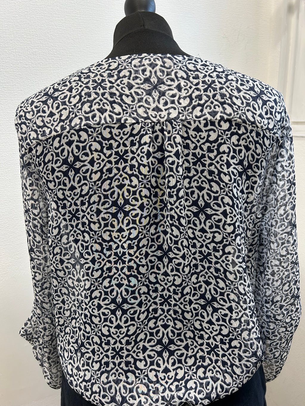 Blouse imprimée - Maison 123 : Taille M (P0726-172)