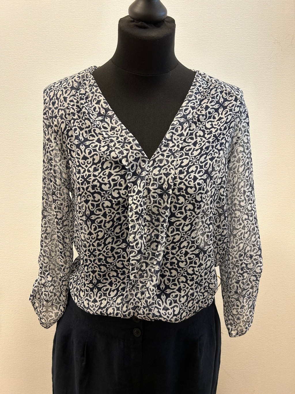 Blouse imprimée - Maison 123 : Taille M (P0726-172)
