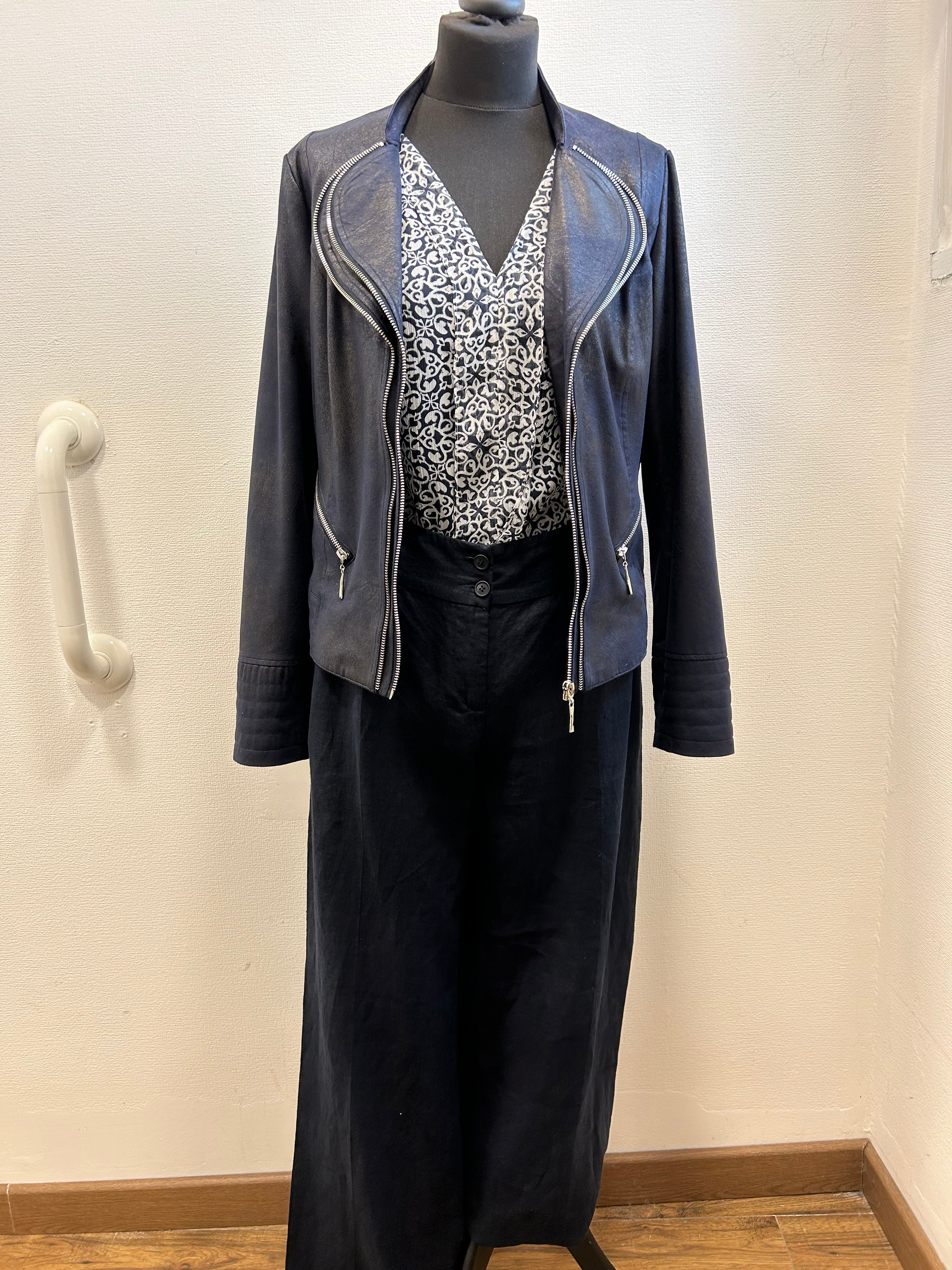 Veste peau de pêche - BREAL : Taille 38 (P0726-167)