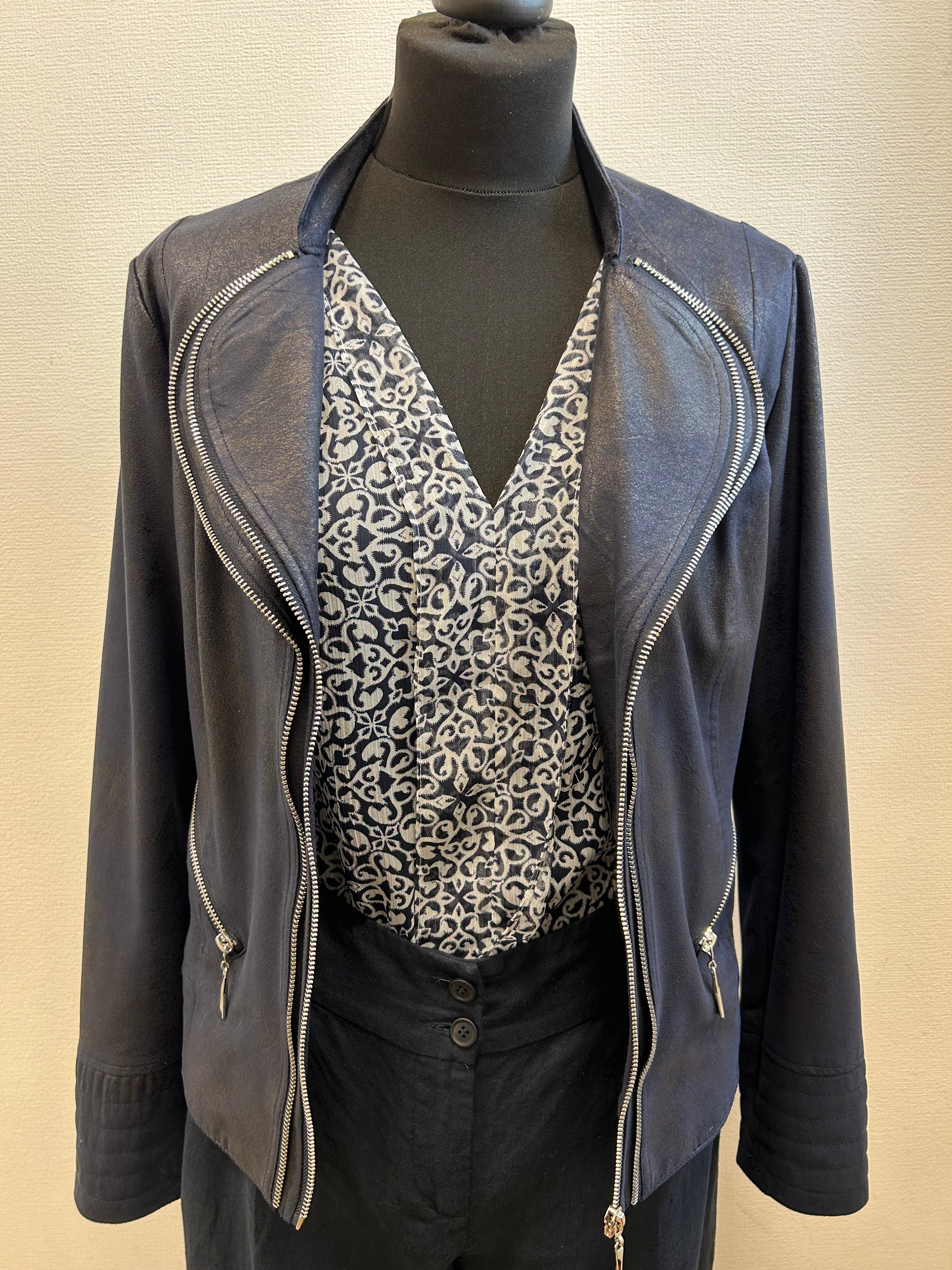 Veste peau de pêche - BREAL : Taille 38 (P0726-167)