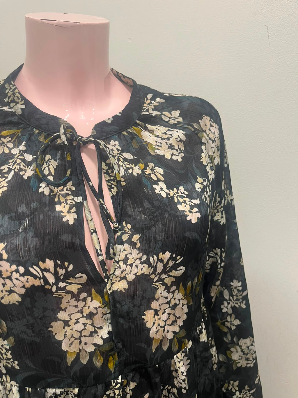 Blouse fleurie - Promod : Taille 42 (P0726-349)