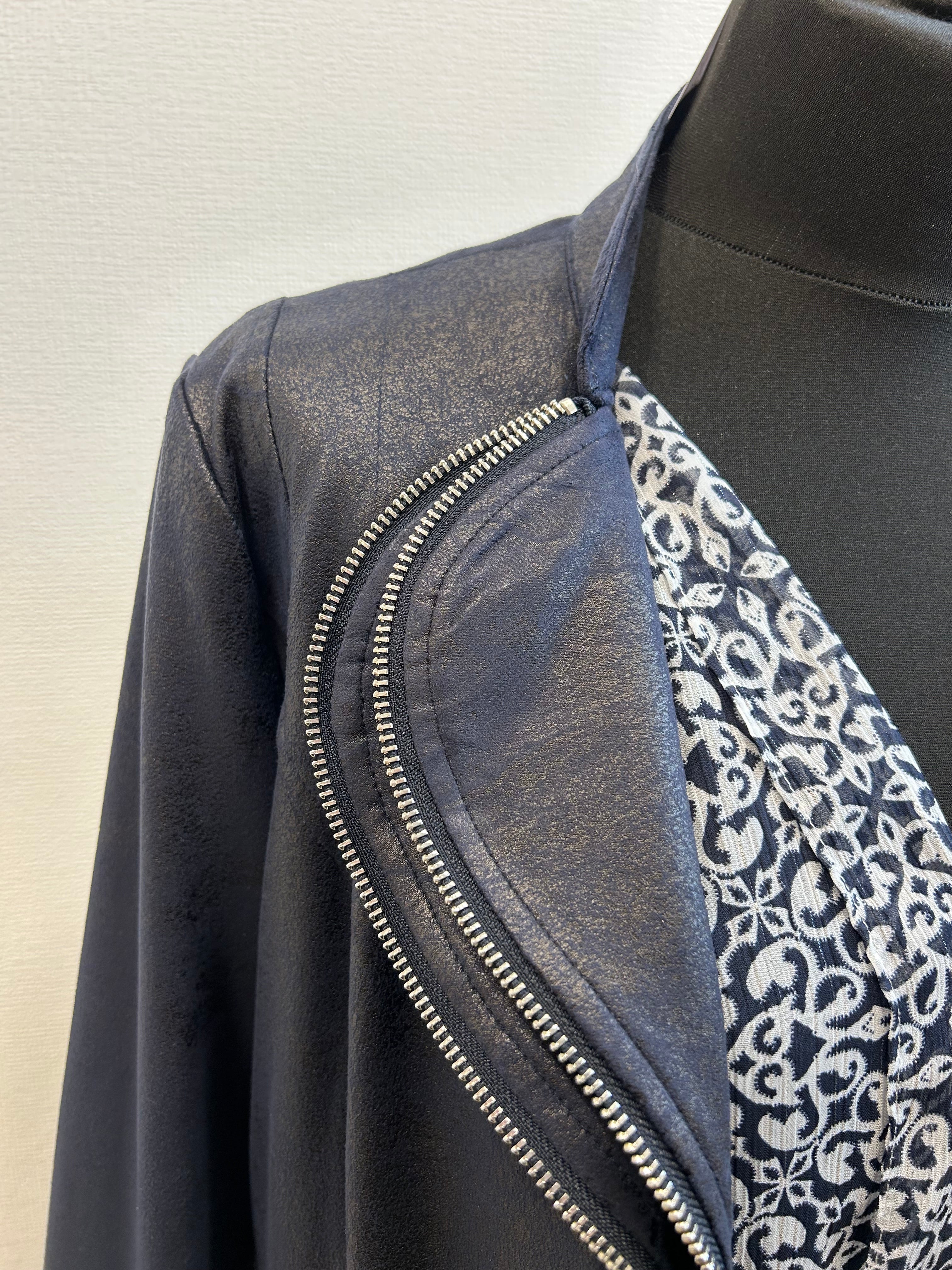 Veste peau de pêche - BREAL : Taille 38 (P0726-167)