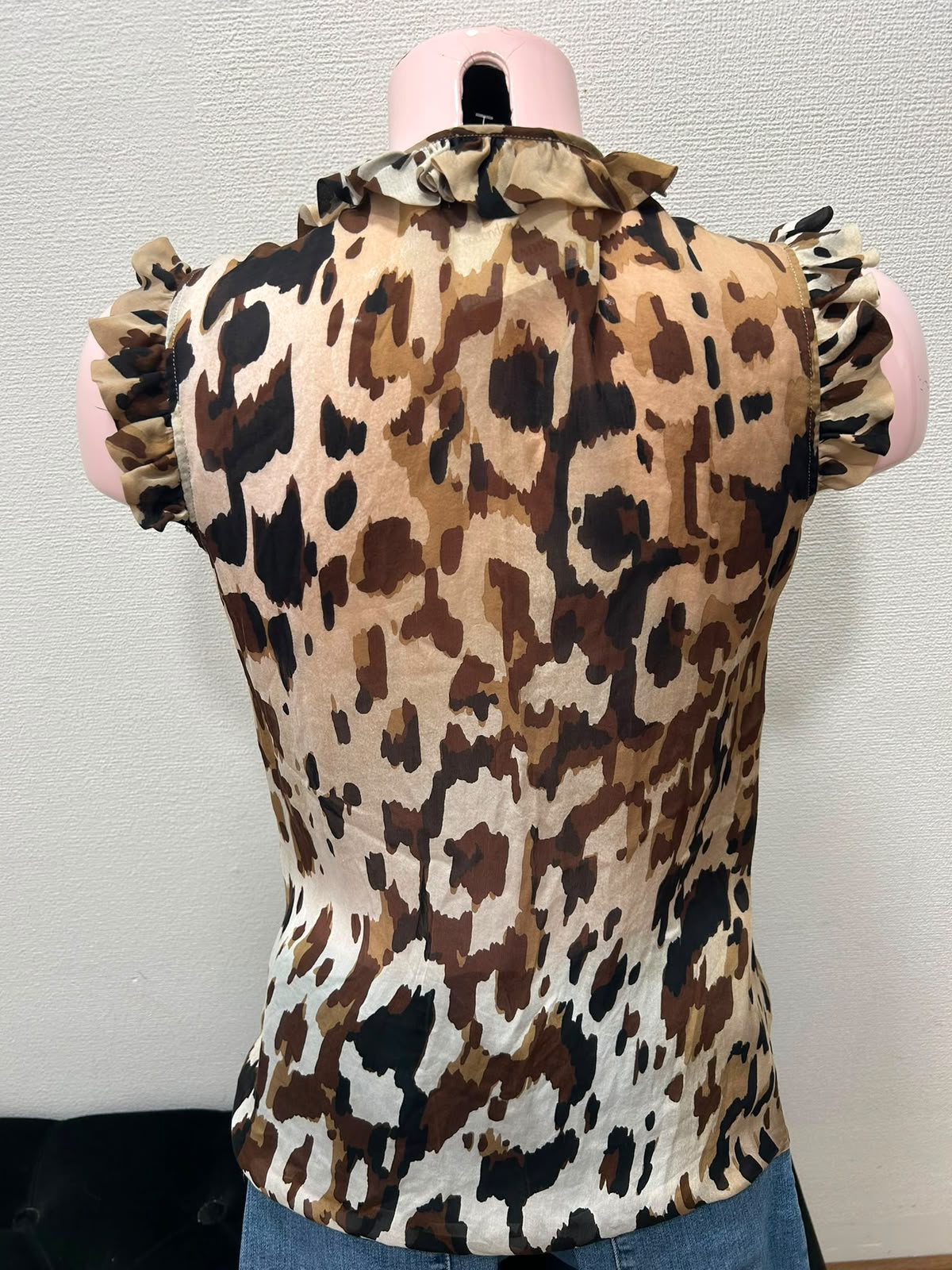 Top plissé à volants - Escada : Taille 36 (P0626-246)
