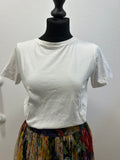 T-shirt basique blanc - Etam : Taille XS (P0626-97)