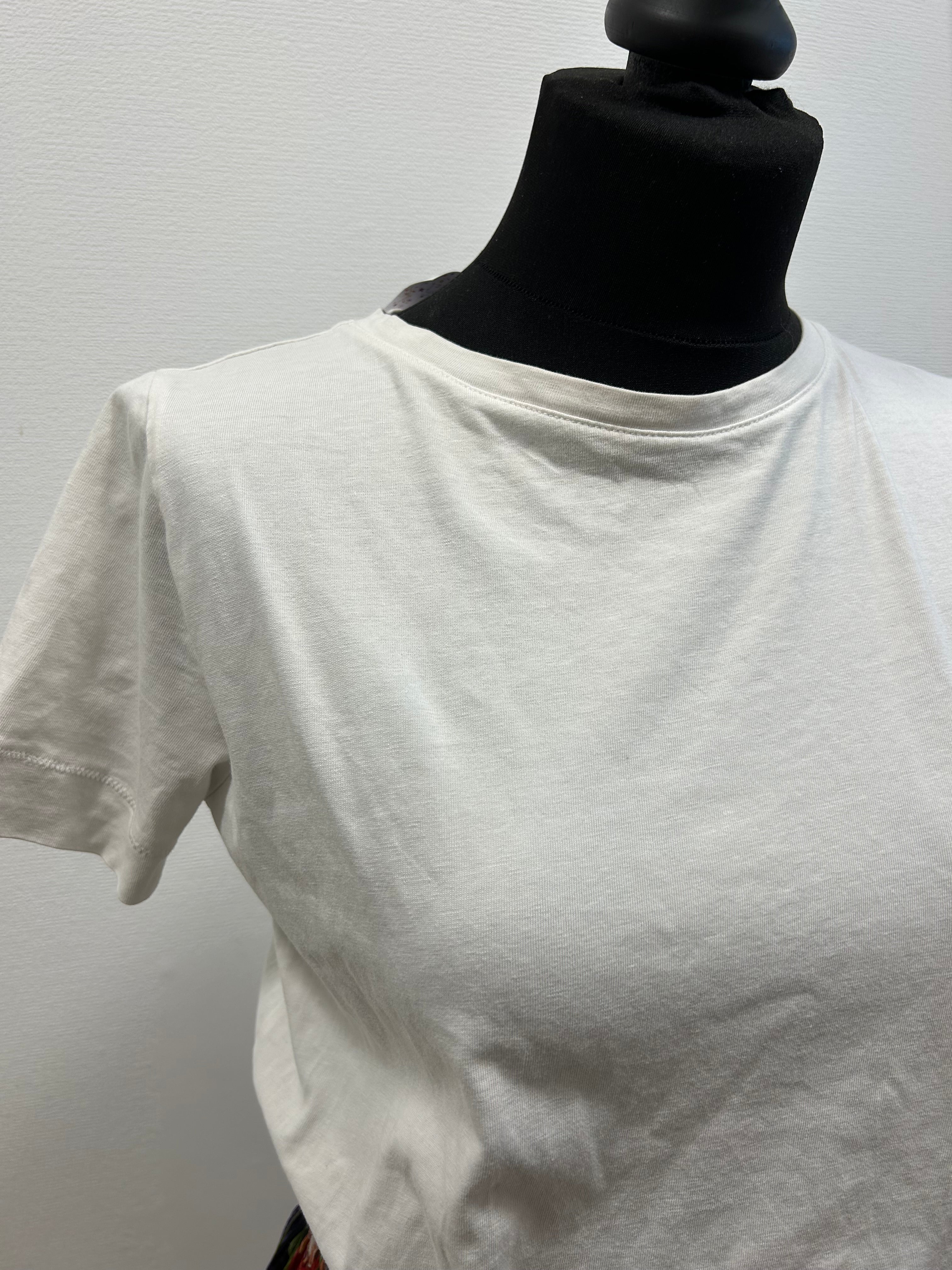 T-shirt basique blanc - Etam : Taille XS (P0626-97)
