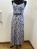 Débardeur satinée floral - ZAPA : Taille 36 (P0726-273)