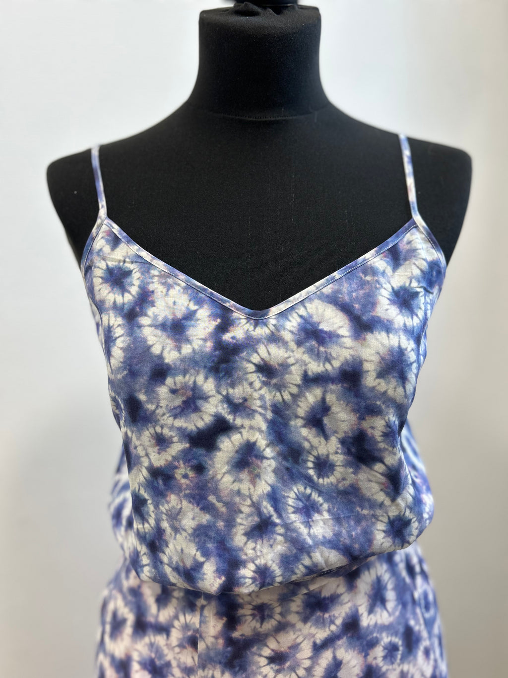 Débardeur satinée floral - ZAPA : Taille 36 (P0726-273)