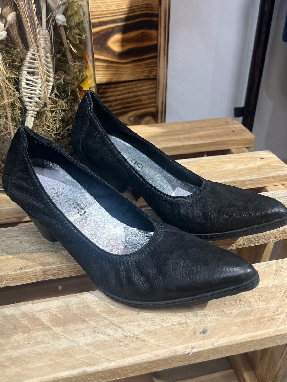 Escarpins en Cuir – Myma : Pointure 35