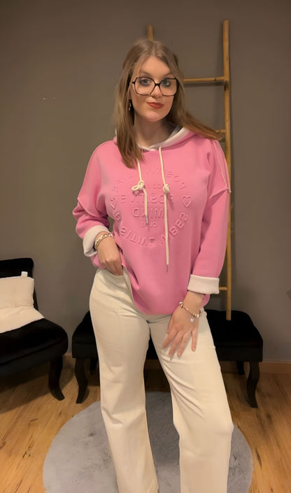 Sweat à capuche (existe en plusieurs couleur)