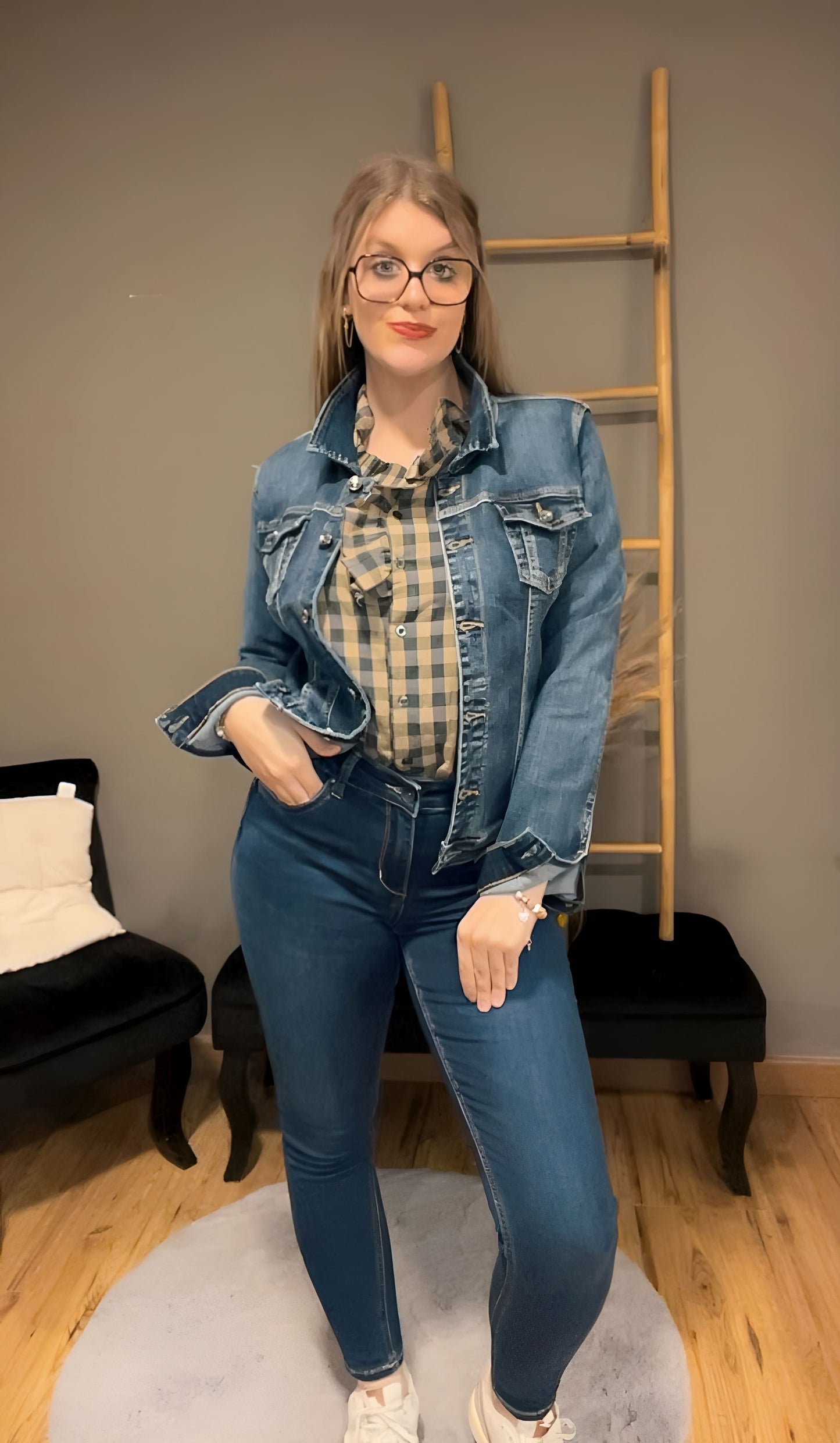 Veste en jean