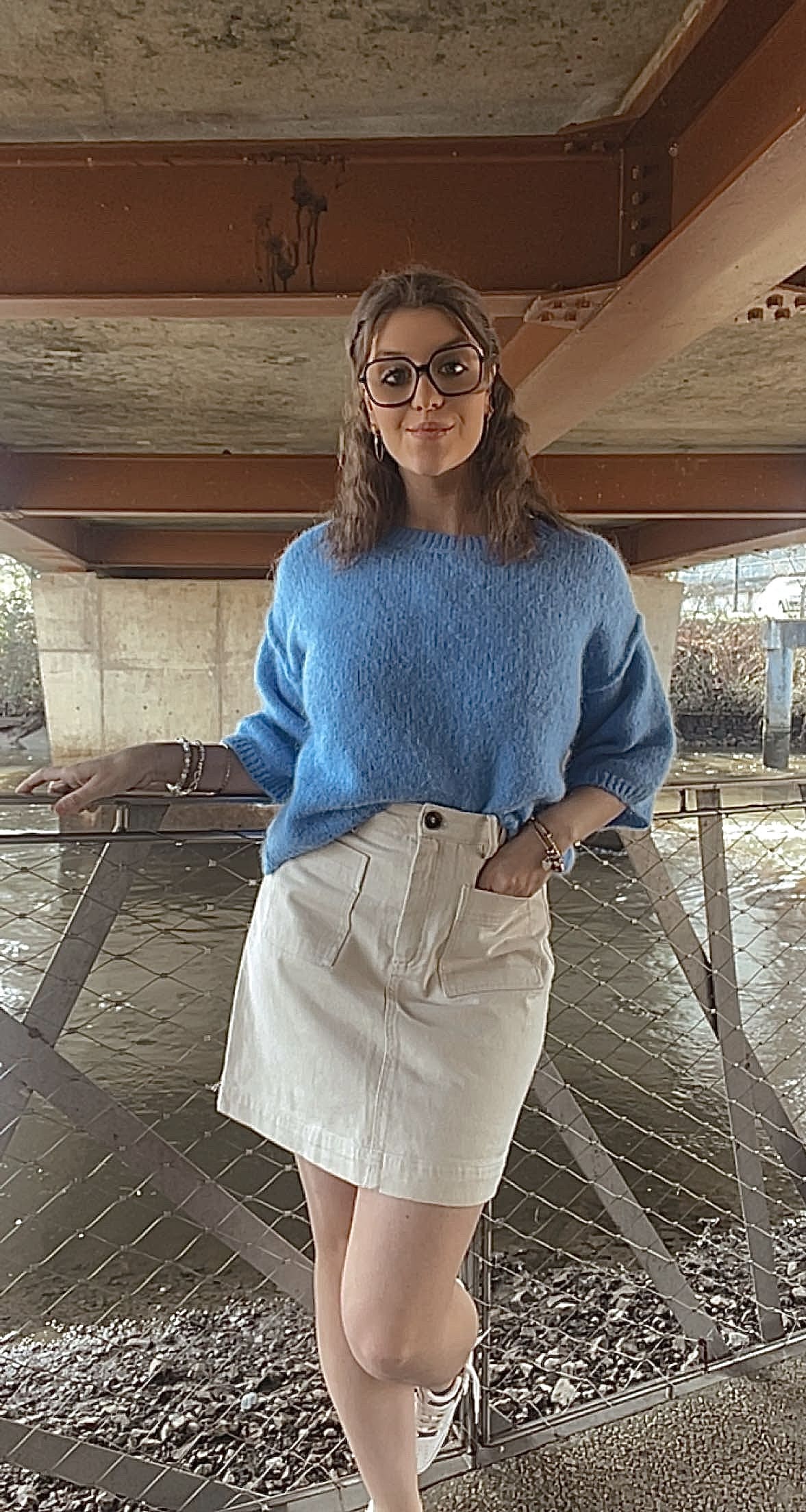 Pull à manches 3/4 (existe en plusieurs couleurs.)