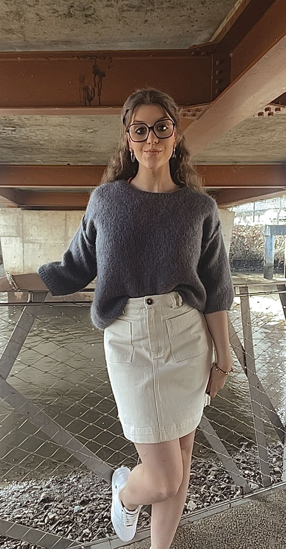 Pull à manches 3/4 (existe en plusieurs couleurs.)