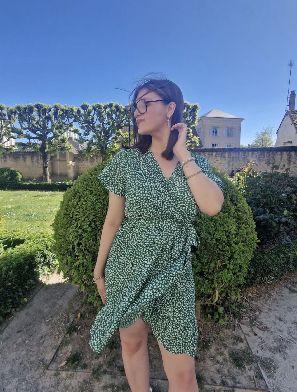 Robe flora