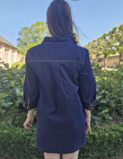 Robe indigo