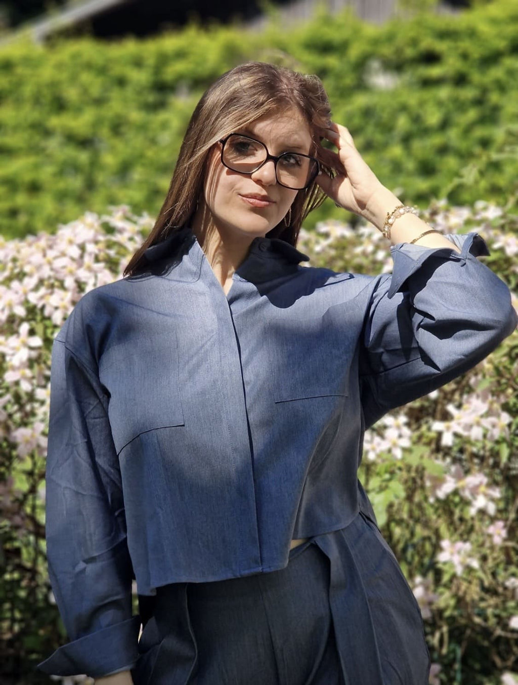 Chemise céleste