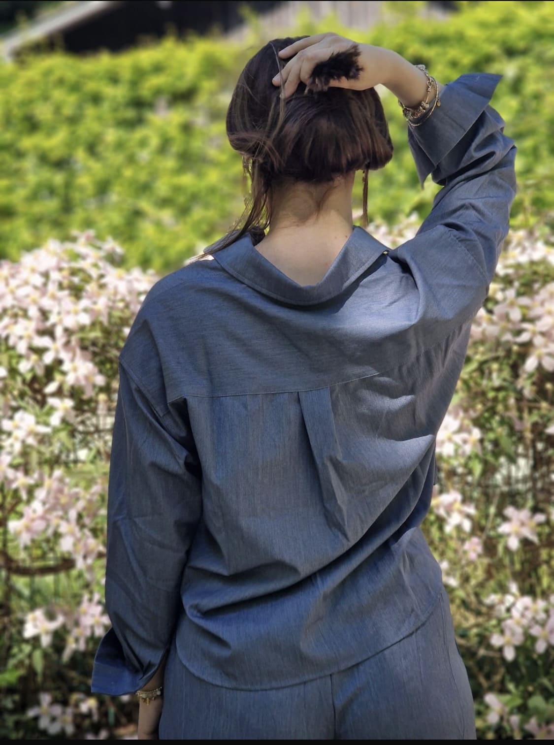 Chemise céleste