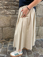 Jupe longue évasée