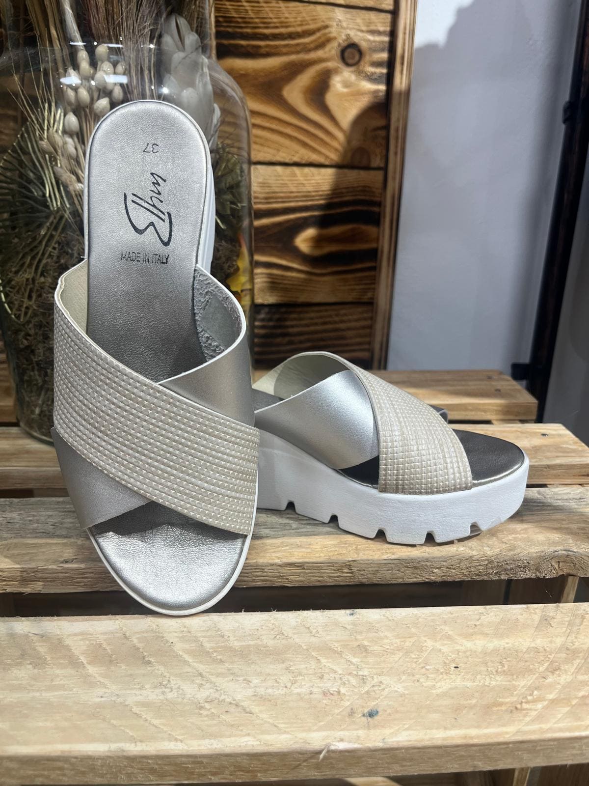 Mules à Plateformes – MyB : Pointure 37