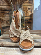 Sandales Plateforme Tressé – Clergerie : Pointure 36.5