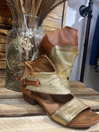 Sandales Montantes en Cuir – AS.98 : Pointure 38