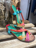Sandales Plates en Cuir – Bertuchi : Pointure 36