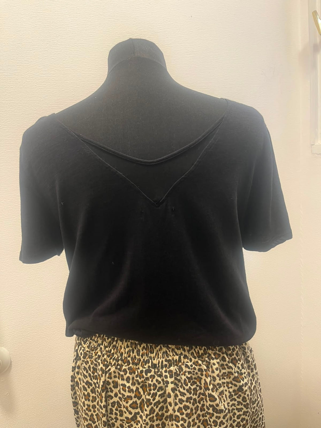 T-shirt noir - Cache Cache : Taille S (P0526-274)