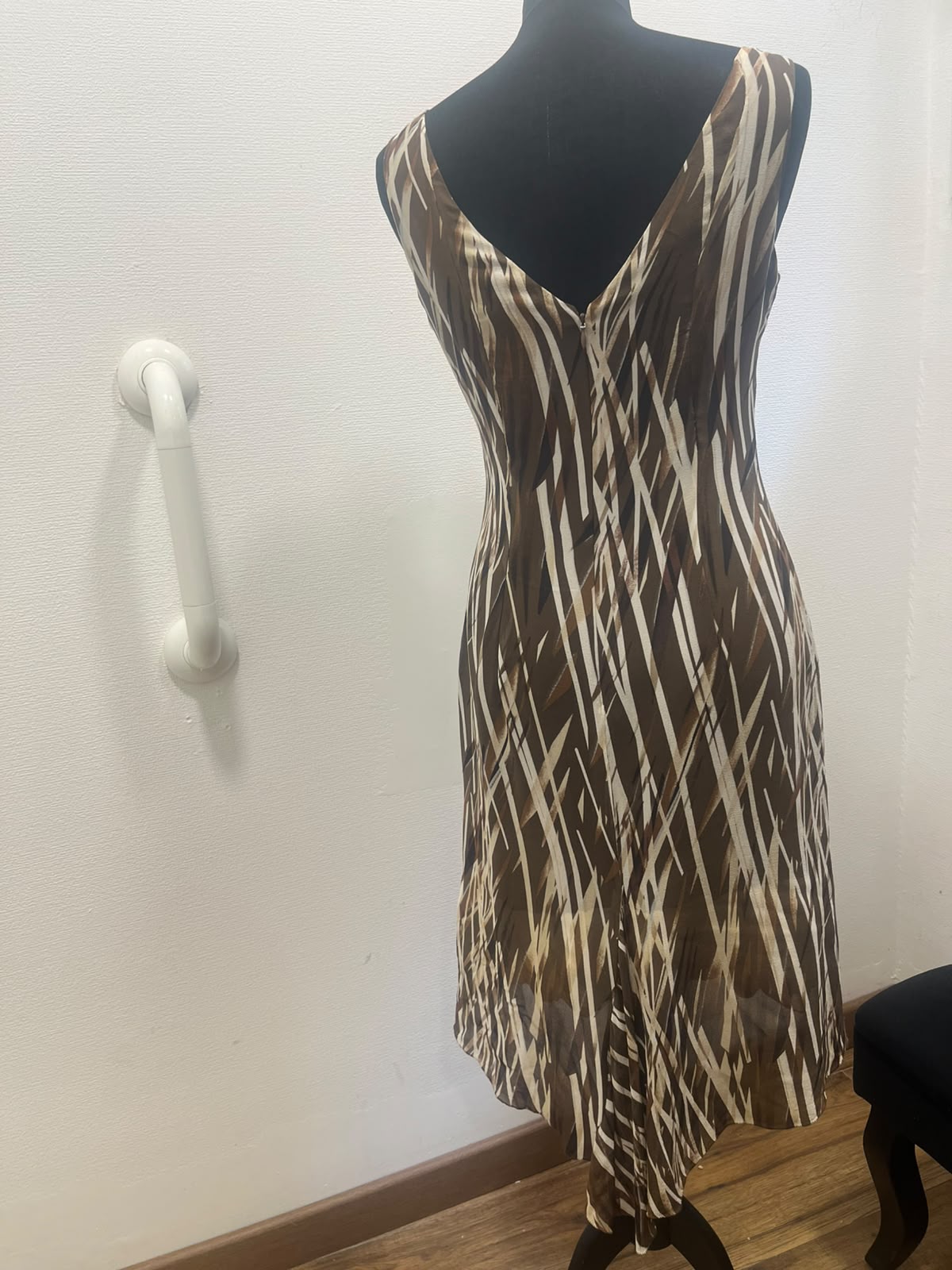 Robe midi fluide - Kenneth : Taille 38 (P0326-45)