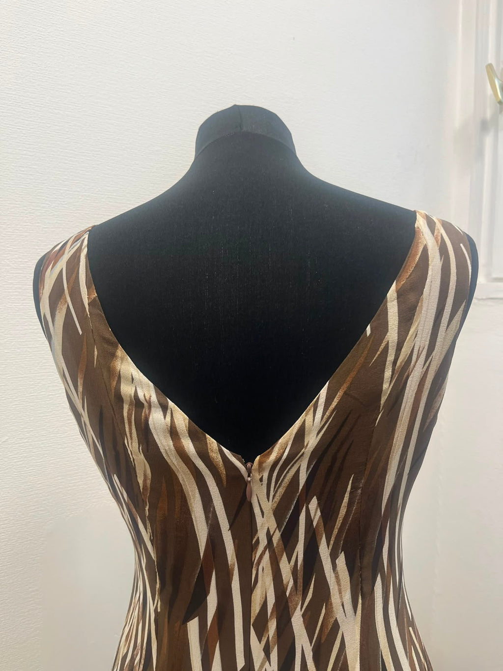 Robe midi fluide - Kenneth : Taille 38 (P0326-45)