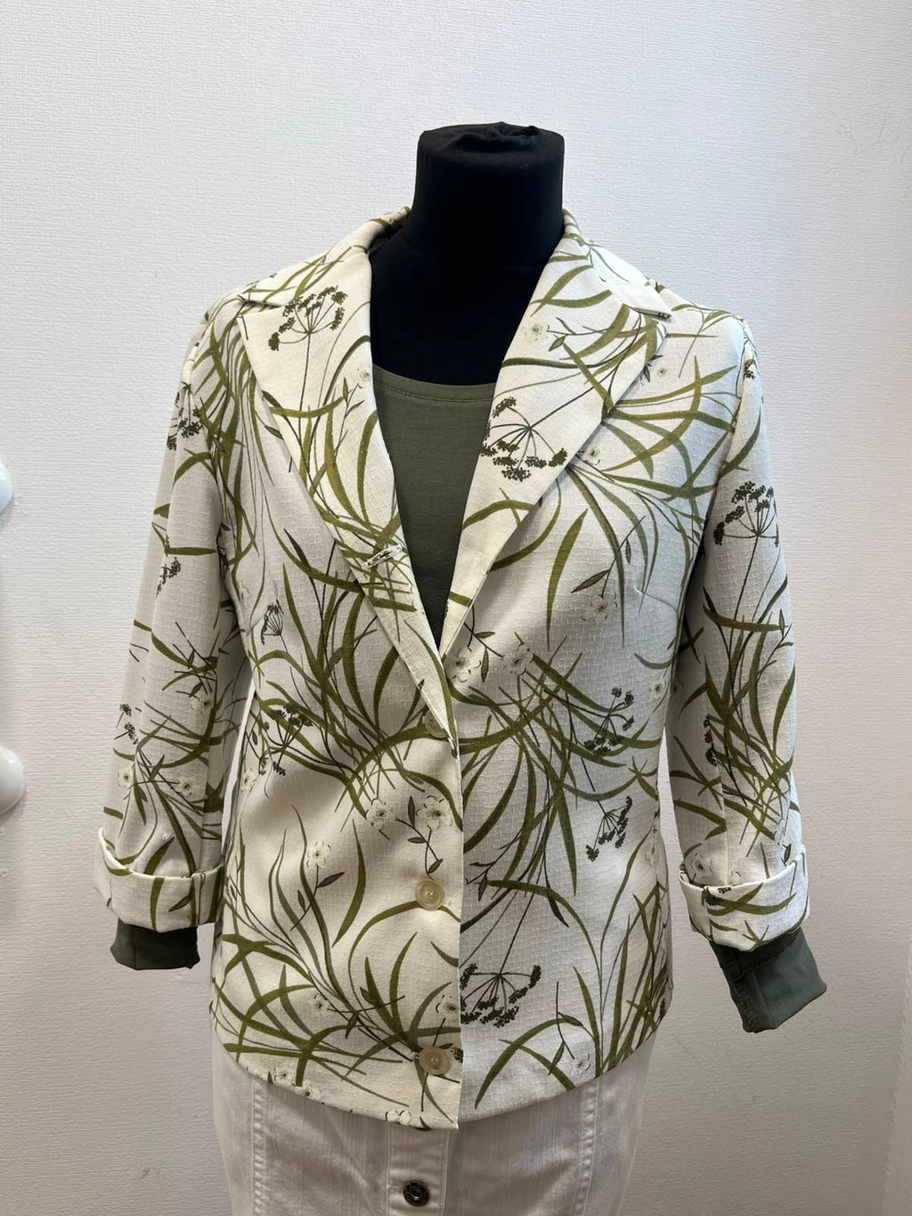 Veste blazer légère à imprimé - Taille 40 (P0726-473)