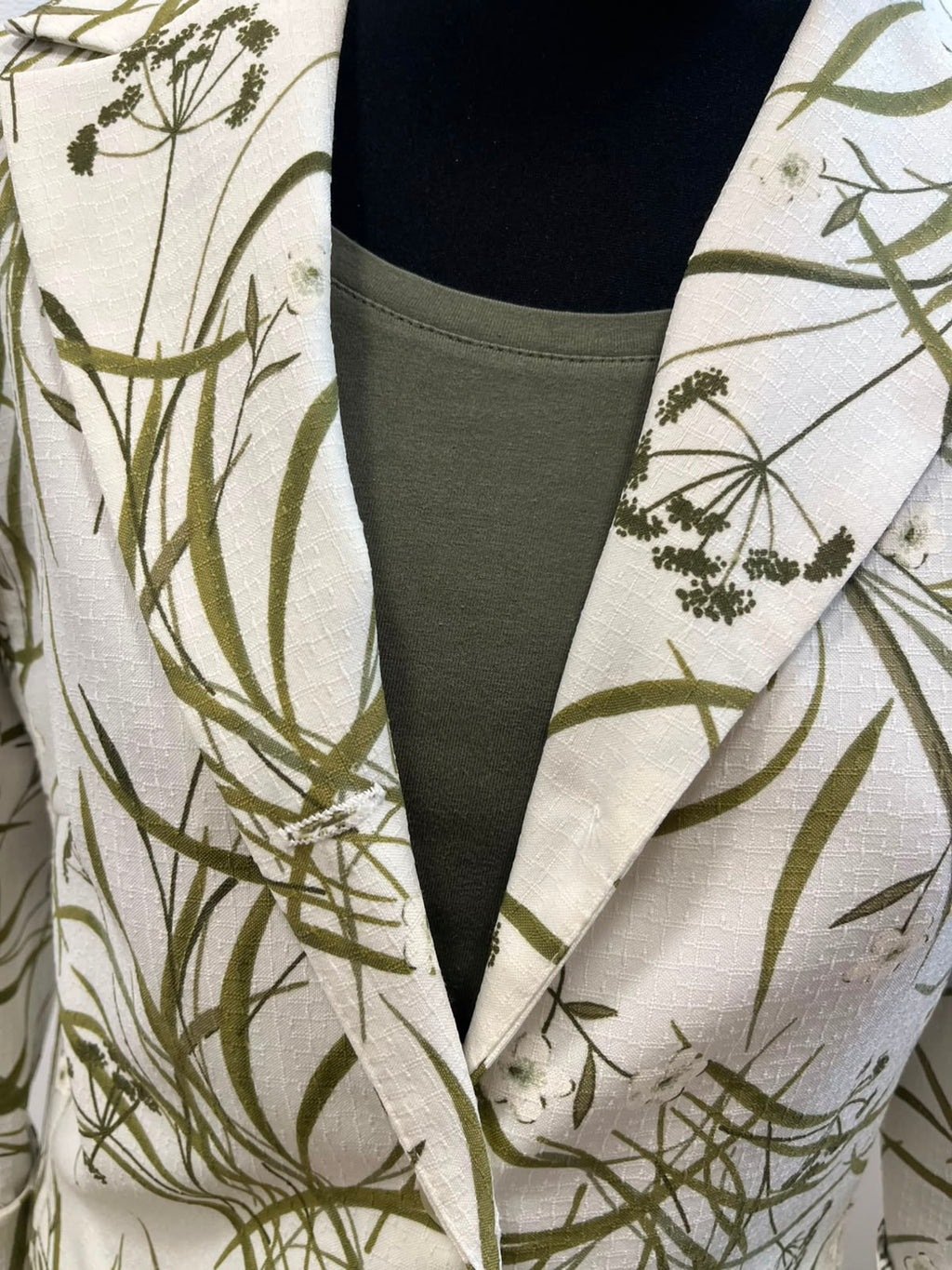 Veste blazer légère à imprimé - Taille 40 (P0726-473)