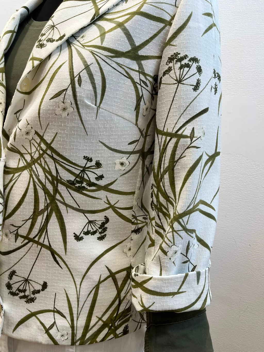 Veste blazer légère à imprimé - Taille 40 (P0726-473)