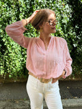 Blouse en voile de coton