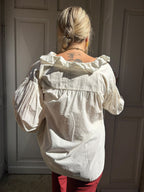 chemise à volants