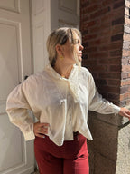 chemise à volants
