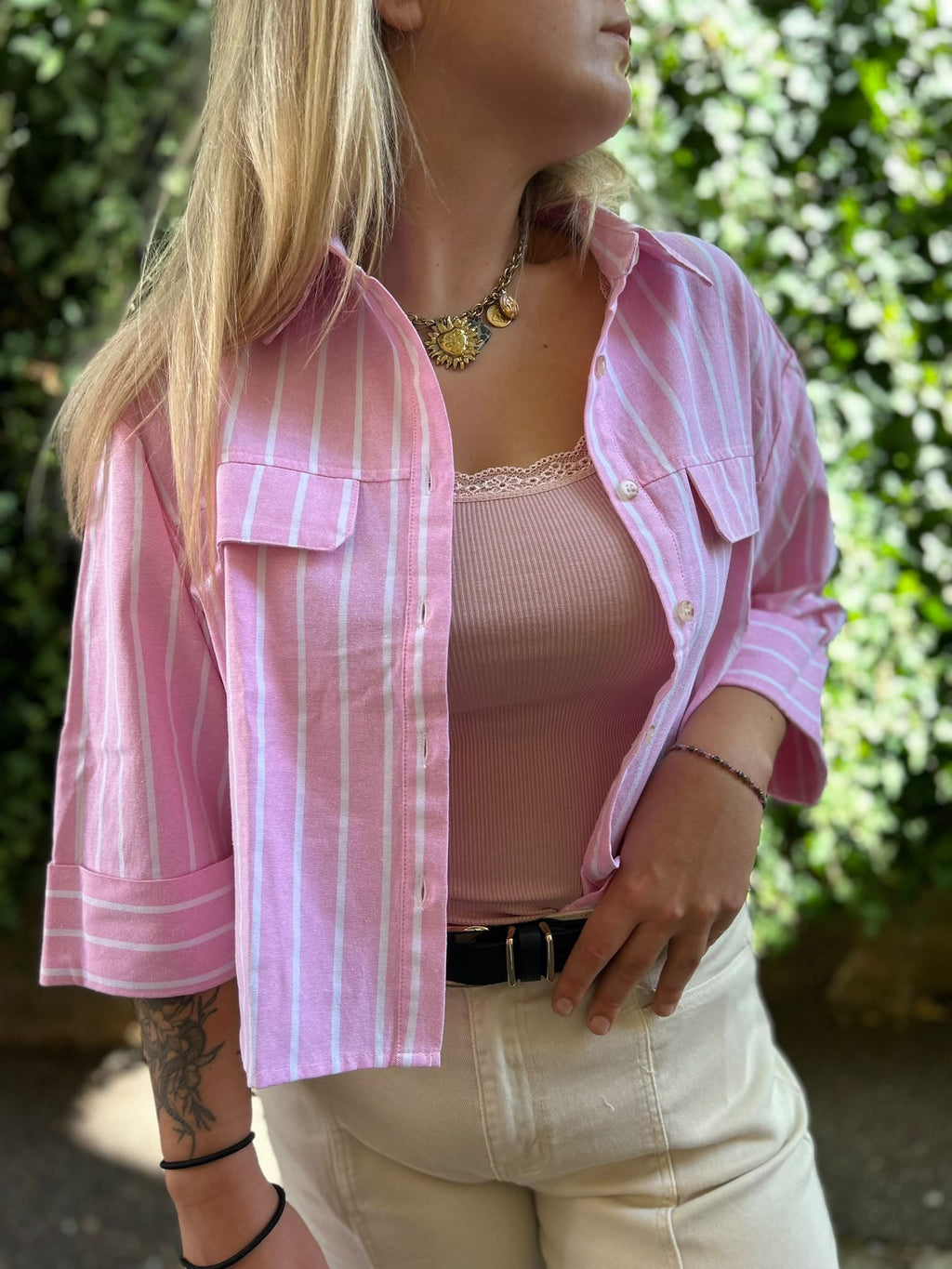 Chemise / surchemise rayée