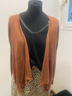 Boléro chocolat - Mexx : Taille XS (P0726-547)
