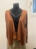 Boléro chocolat - Mexx : Taille XS (P0726-547)