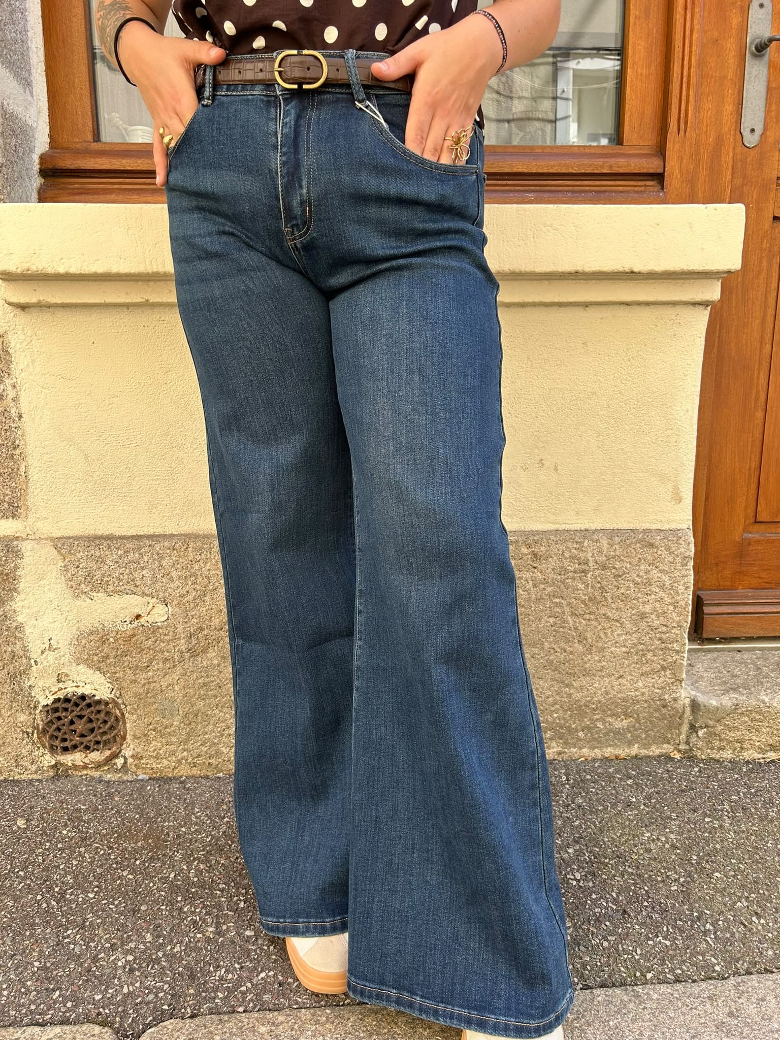 L'aérien : jeans large