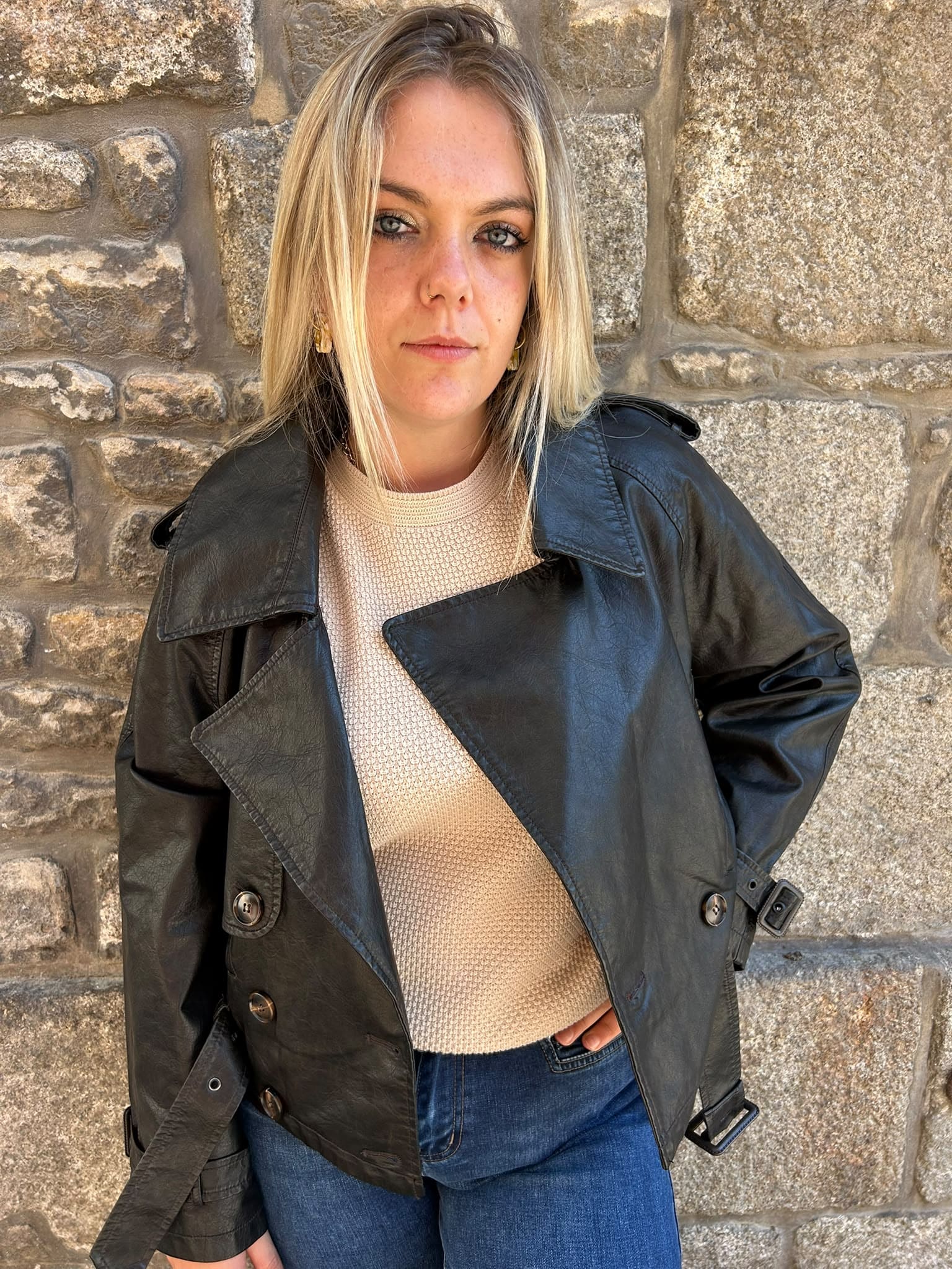 Perfecto style trench