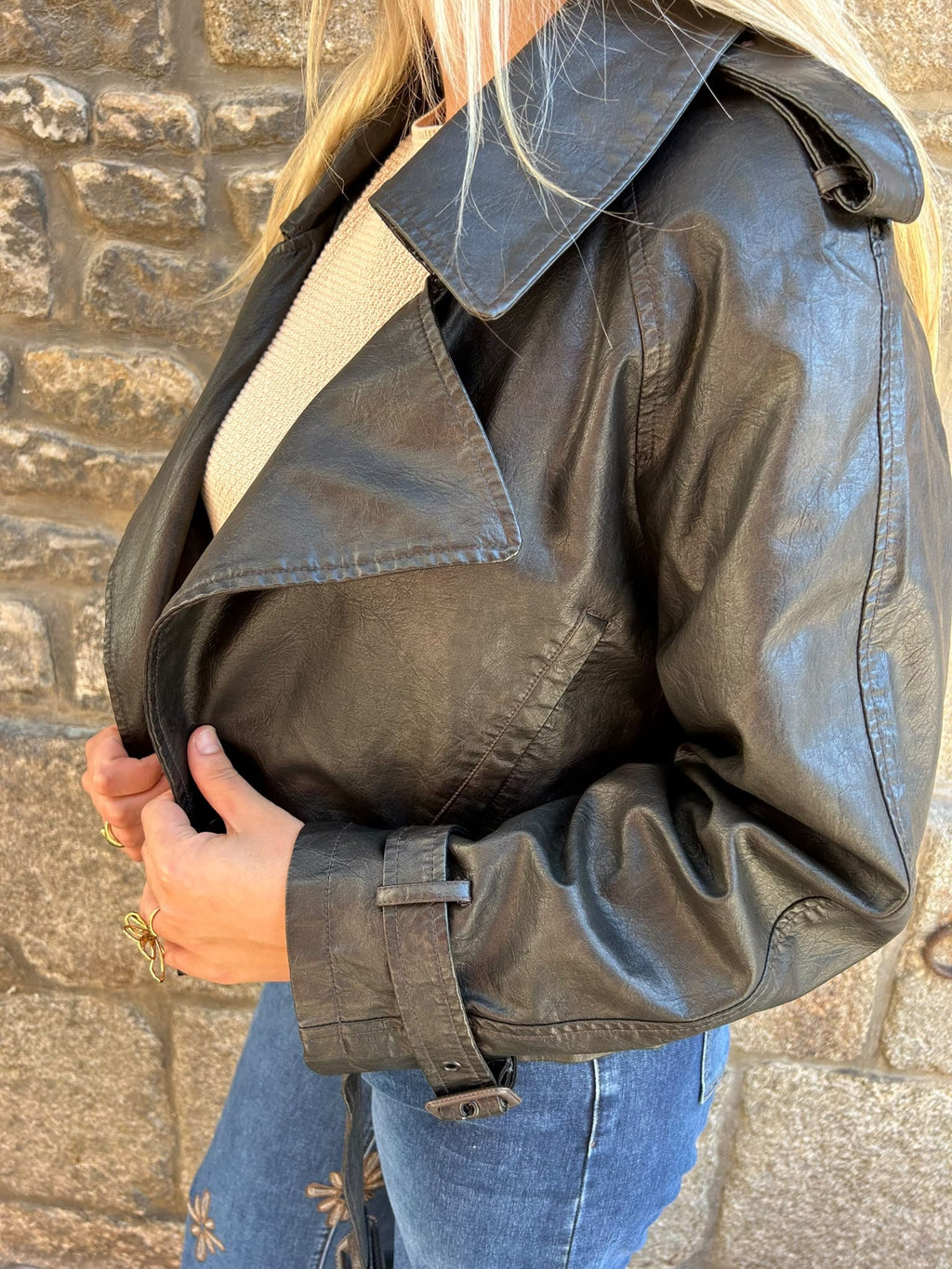 Perfecto style trench