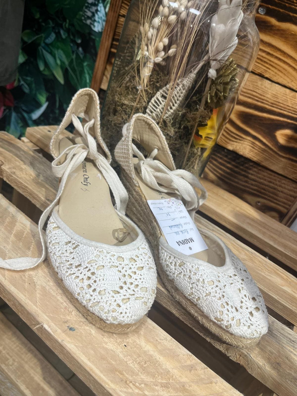 Espadrilles Compensées – Women Only : Pointure 37