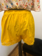 Short fluide finition dentelle - Etam : Taille 44 (P0726-521)