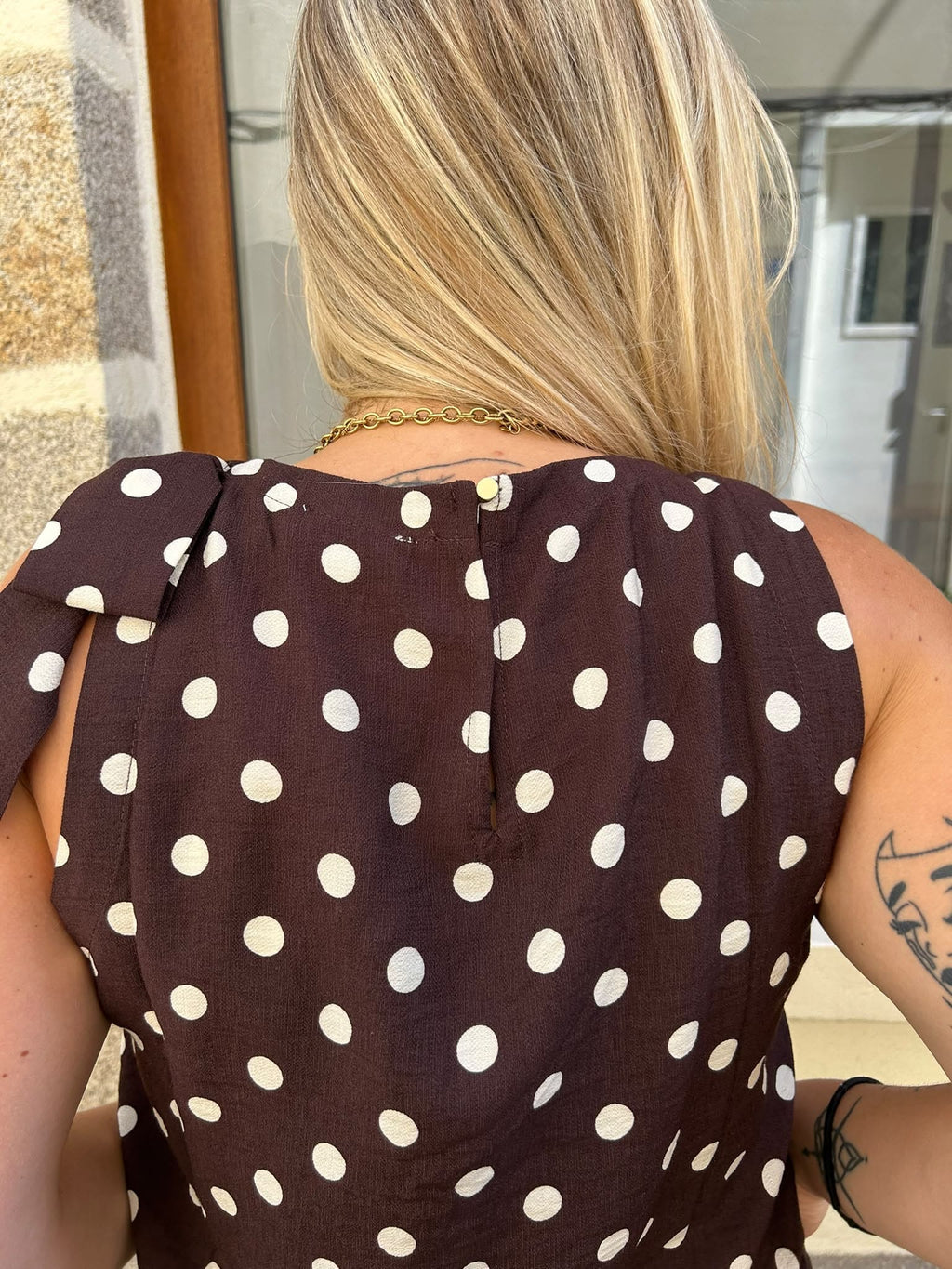 Top à pois
