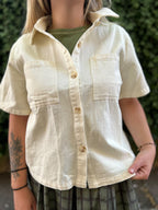 Veste / chemise en denim léger